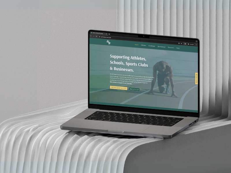 Cover image for Athlete Focus Website Redesign