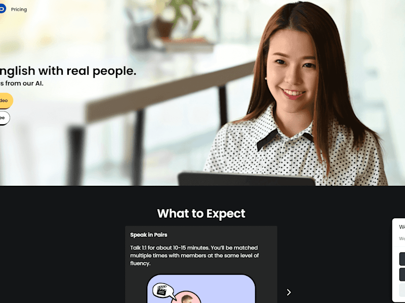 Cover image for SpeakDuo - English Speaking Club with AI Feedback