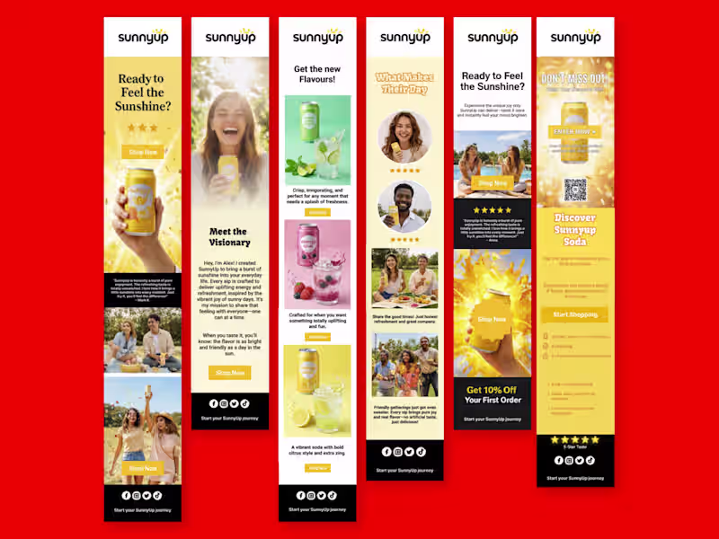 Cover image for Email Marketing "sunnyup"
