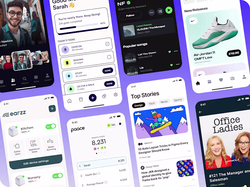 Cover image for Mobile app Design