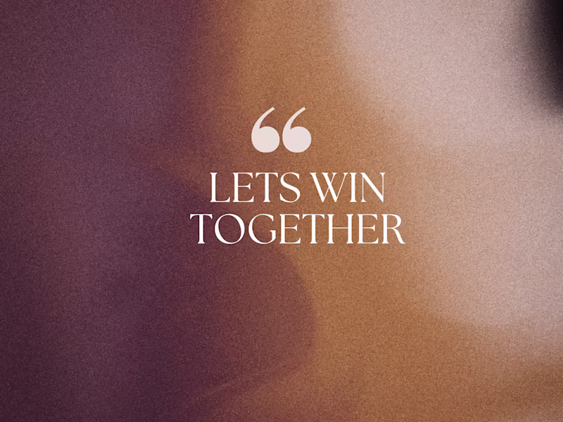 Cover image for We're in this together, and together, we'll make it happen. 