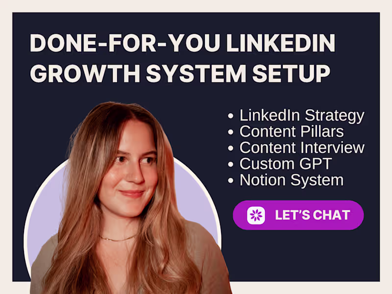 Cover image for LinkedIn Personal Branding Strategy + Content System