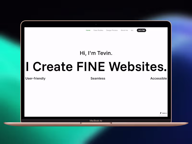 Cover image for Designer Portfolio