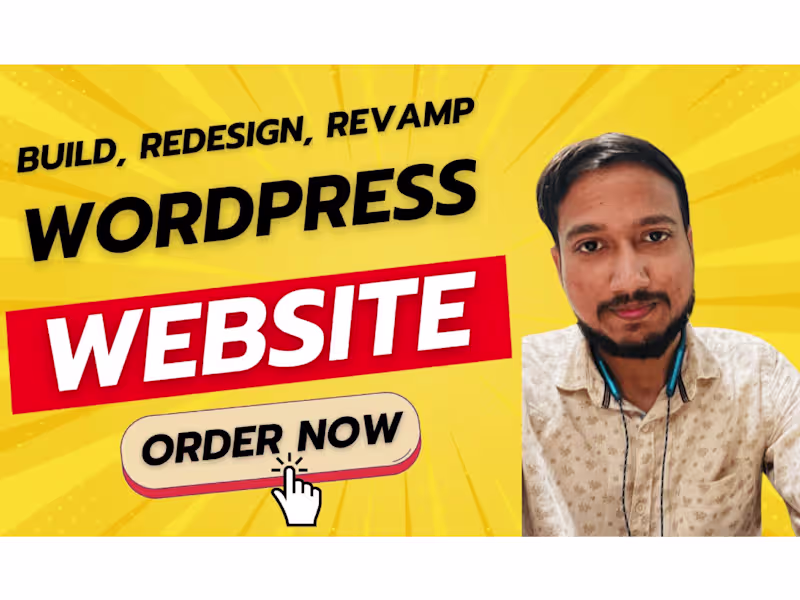 Cover image for Custom WordPress Websites: Fast, Secure & Built to Convert!