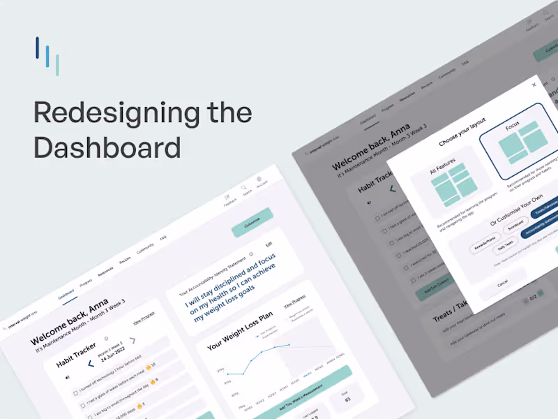 Cover image for Refactoring a data-driven weight-loss and wellbeing dashboard
