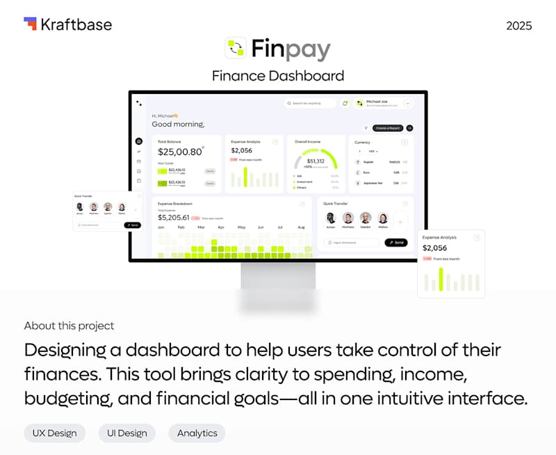 Cover image for Finpay - Banking Management CRM Design