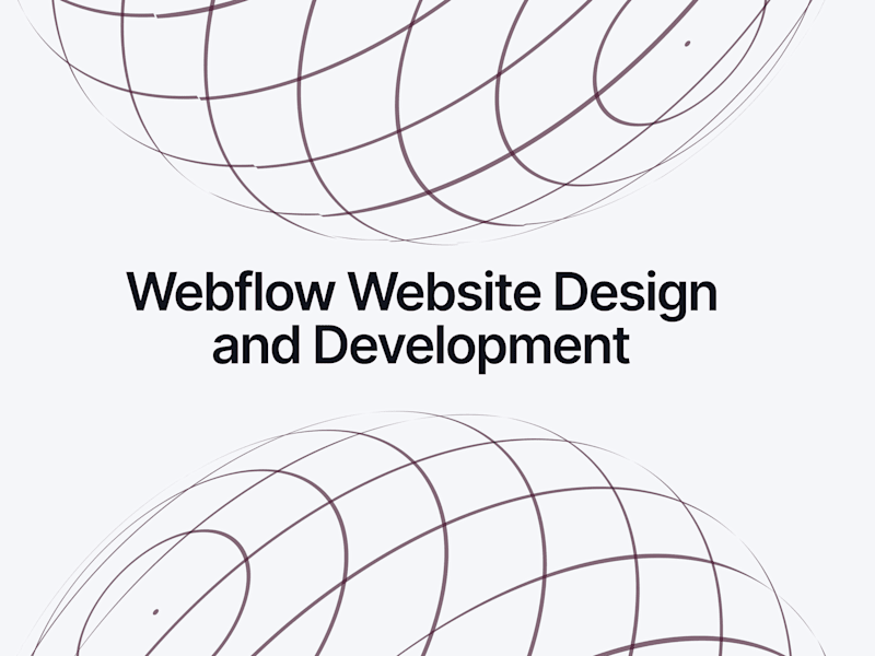 Cover image for Webflow Website Design and Development