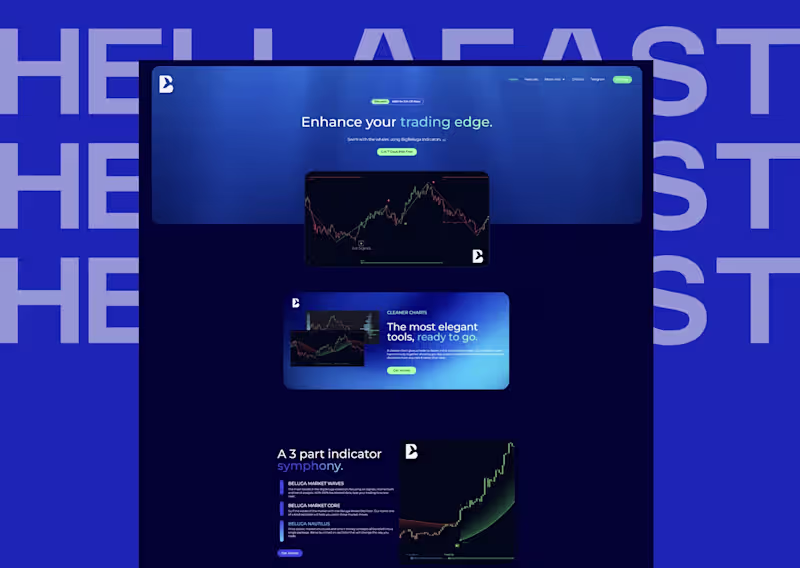 Cover image for WordPress + Elementor PRO / Trading