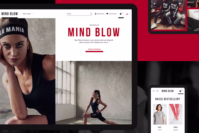 Cover image for LaMania - eCommerce redesign