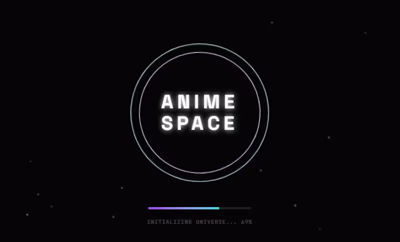 Cover image for Anime-Space is a cinematic, immersive