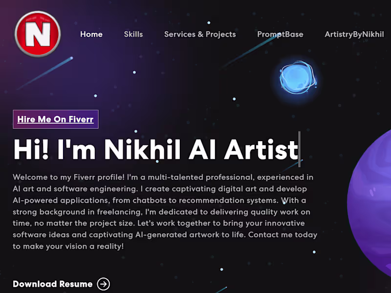 Cover image for Personal Portfolio