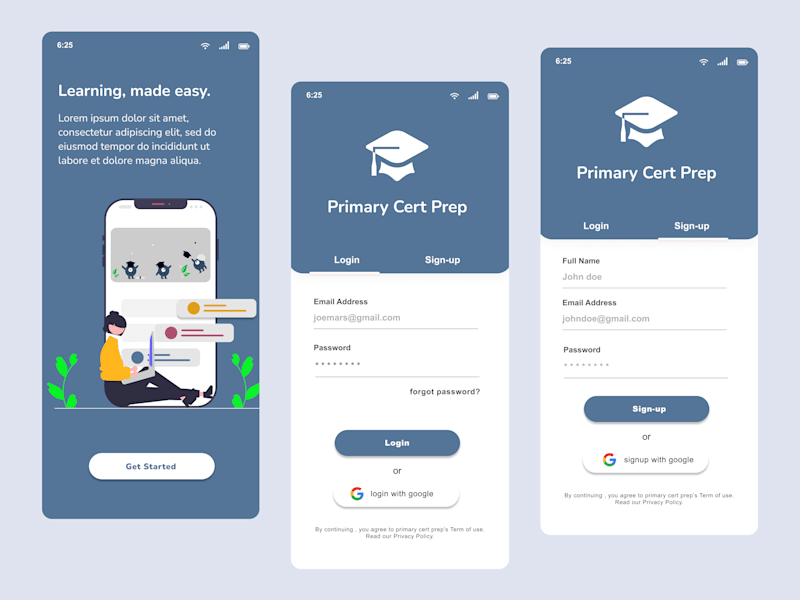 Cover image for Login - Sign Up UI Screens