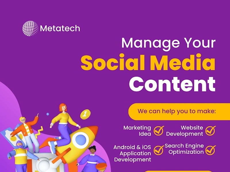 Cover image for Elevate business online with robust social content management. 