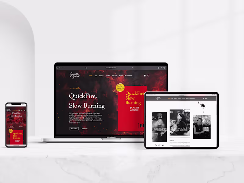 Cover image for Unique, Responsive Web Design - Inc. Brand Design Services