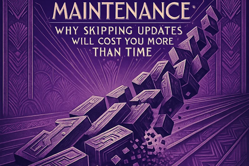 Cover image for WordPress Maintenance: Why Skipping Updates Will Cost You More Than Time