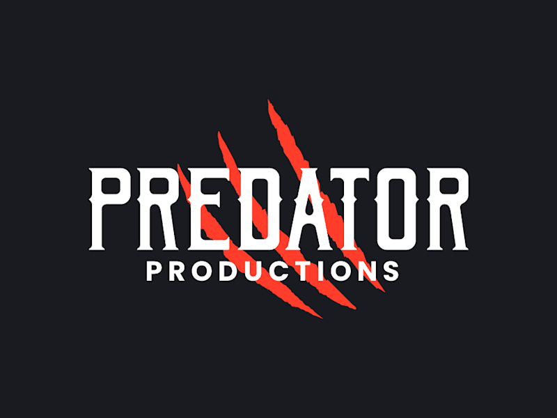 Cover image for Predator productions horror movie studio branding