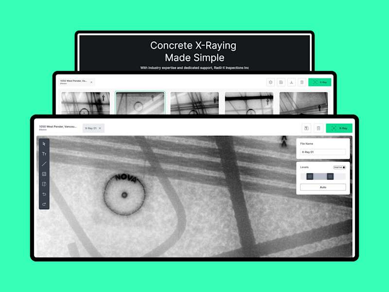 Cover image for UX Design for Digital Concrete Scanning Windows Application