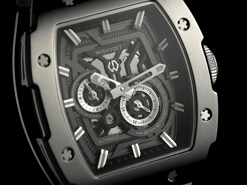 Cover image for Cinematic 3d wristwatch animation Realistic 3d watch design 