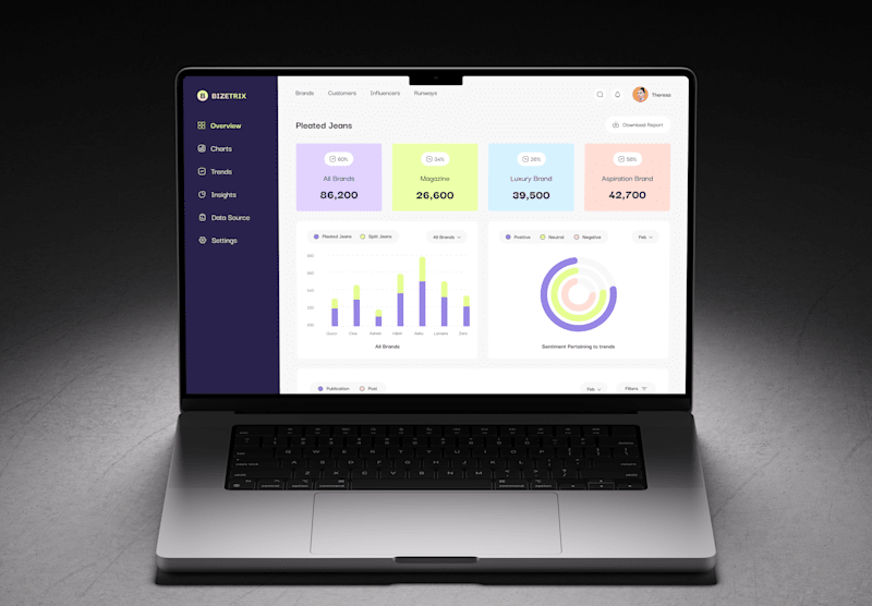 Cover image for Bizetrix - Data Analysis Dashboard