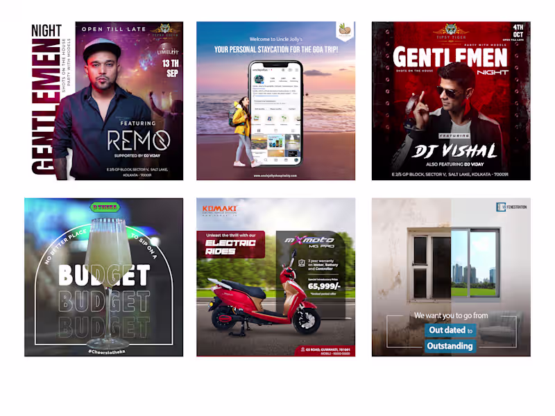 Cover image for Elevate Your Brand with Professional Social Media Designs!