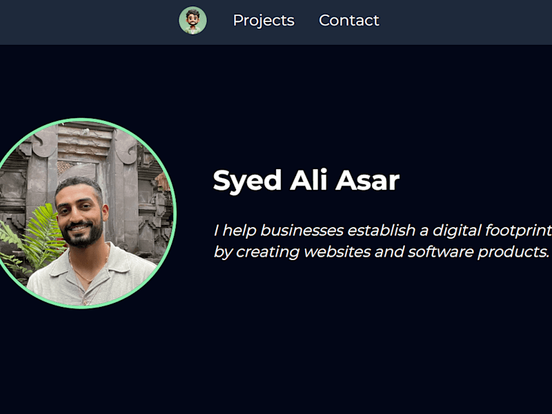 Cover image for Personal Website