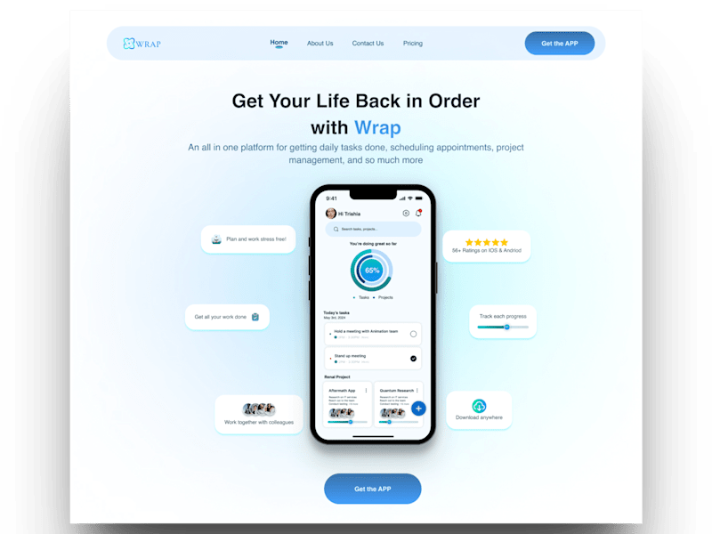 Cover image for Wrap - Figma to Framer Website Development
