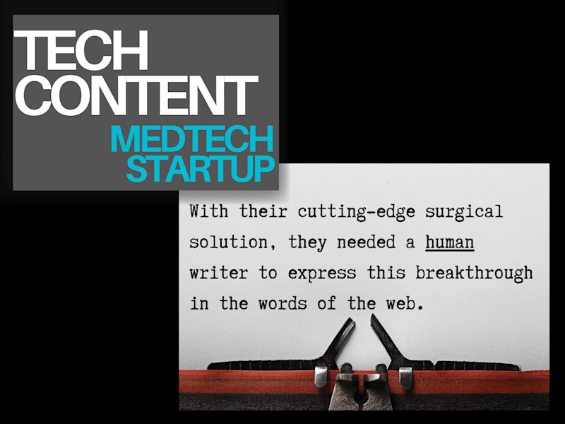 Cover image for Launch Content for Medtech Startup's Website