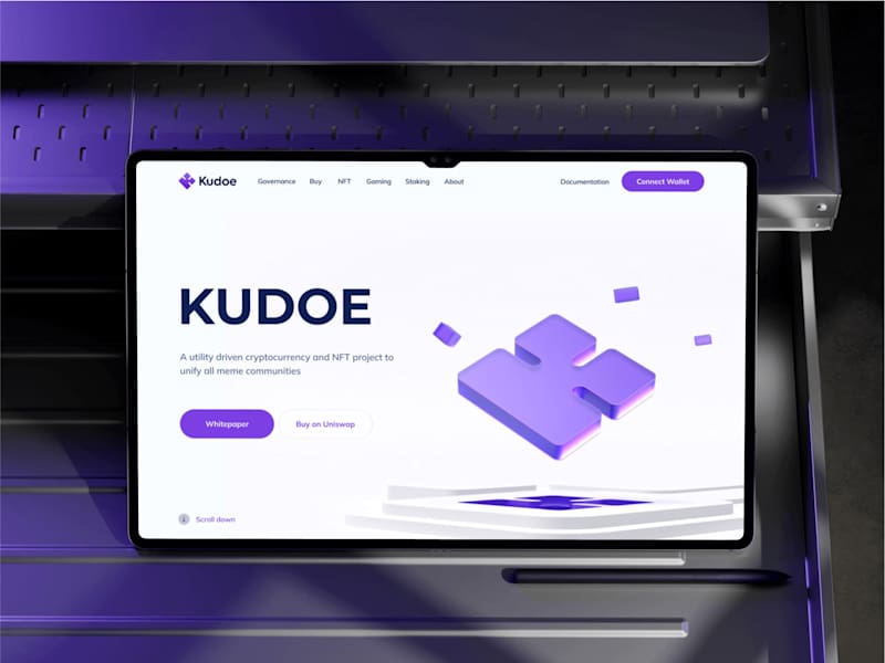 Cover image for Website for Cryptocurrency Project