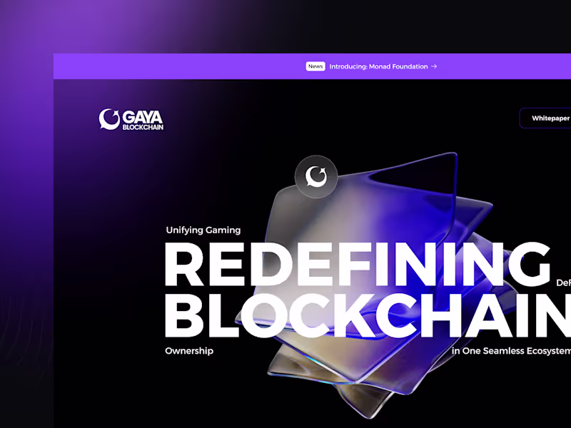 Cover image for Gaya Blockchain