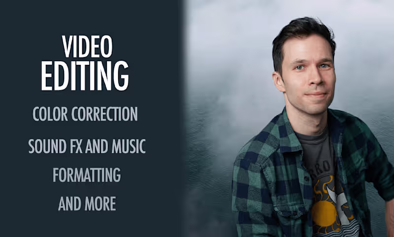 Cover image for Video Editing Services