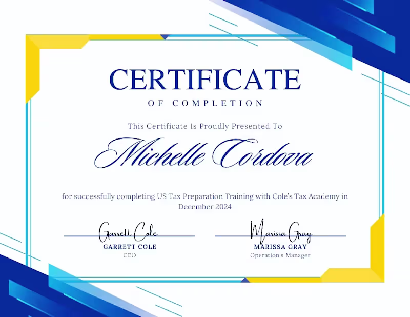 Cover image for US Tax Preparation