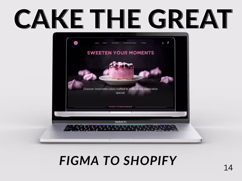 Cover image for Figma to Shopify Conversion | E-commerce Development