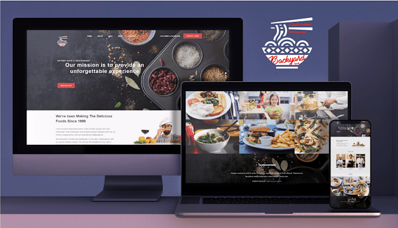 Cover image for Web Designing of a Café