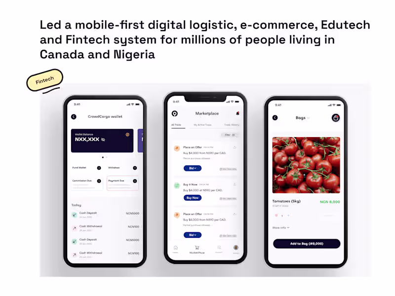 Cover image for I design functional products that align with your business goals