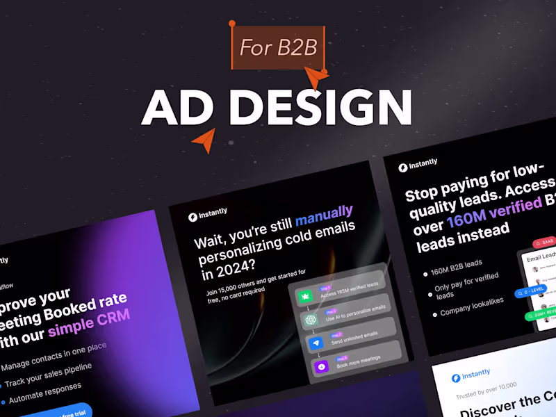 Cover image for Ad Design Services for B2B