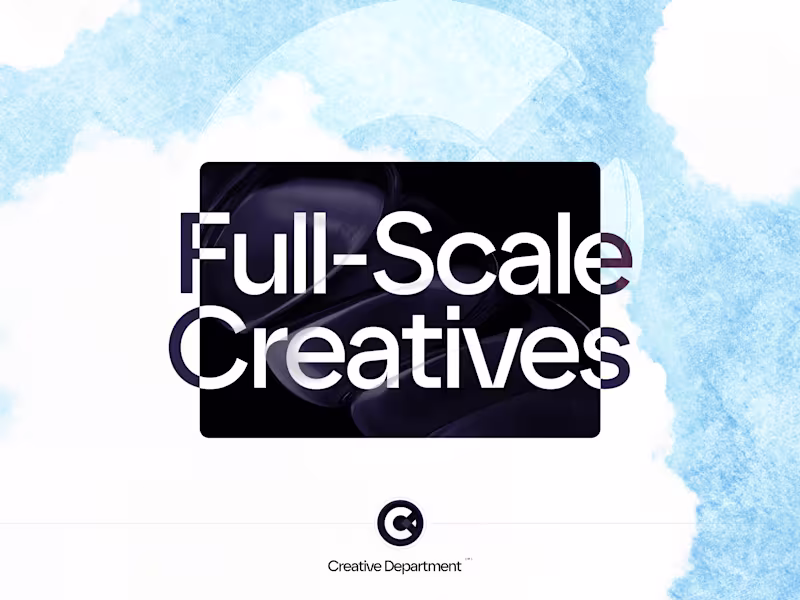 Cover image for Full-Scale Creatives