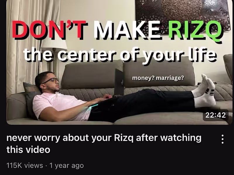 Cover image for Increasing Rizq: Insights from Quran and Sunnah