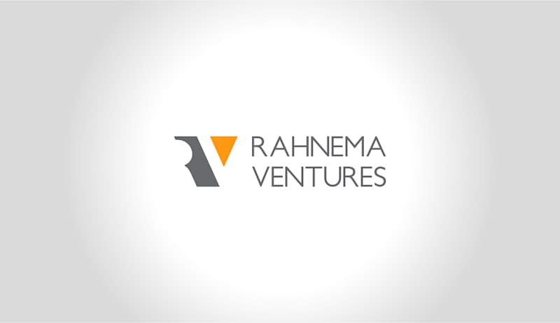 Cover image for brand visual identity, RAHNEMA VENTURES: Behance