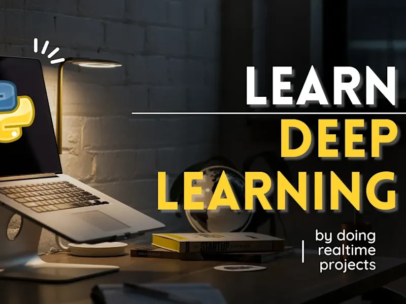 Cover image for I will tutor Machine learning and Deep Learning using Python