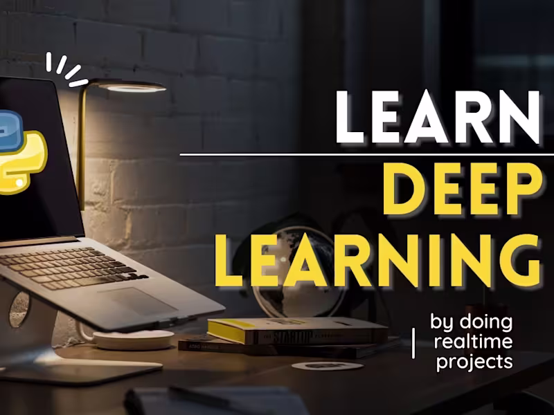 Cover image for I will tutor Machine learning and Deep Learning using Python
