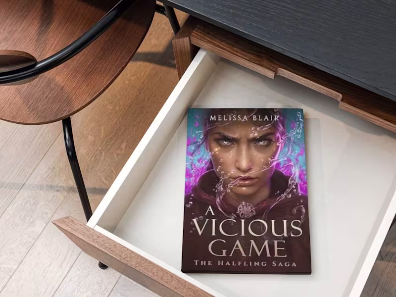 Cover image for book cover design