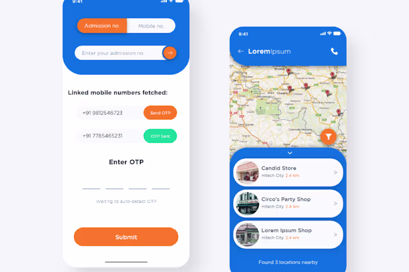 Cover image for UI for an educational app