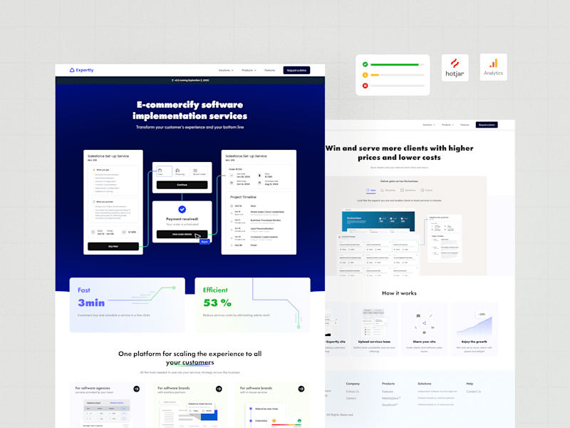 Cover image for SaaS Website Design and Development (5 pages)