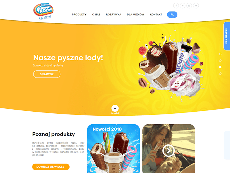 Cover image for Koral Ice Cream