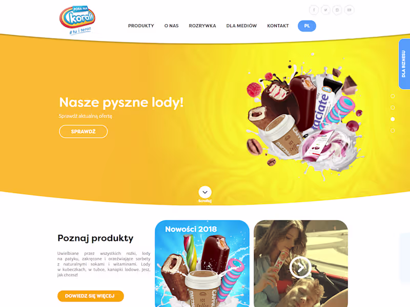 Cover image for Koral Ice Cream