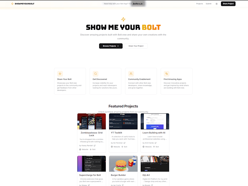 Cover image for ShowMeYourBolt.io
