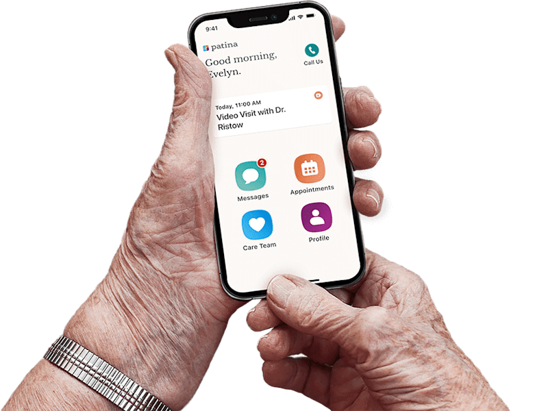 Cover image for Telehealth Product | Patina Mobile App