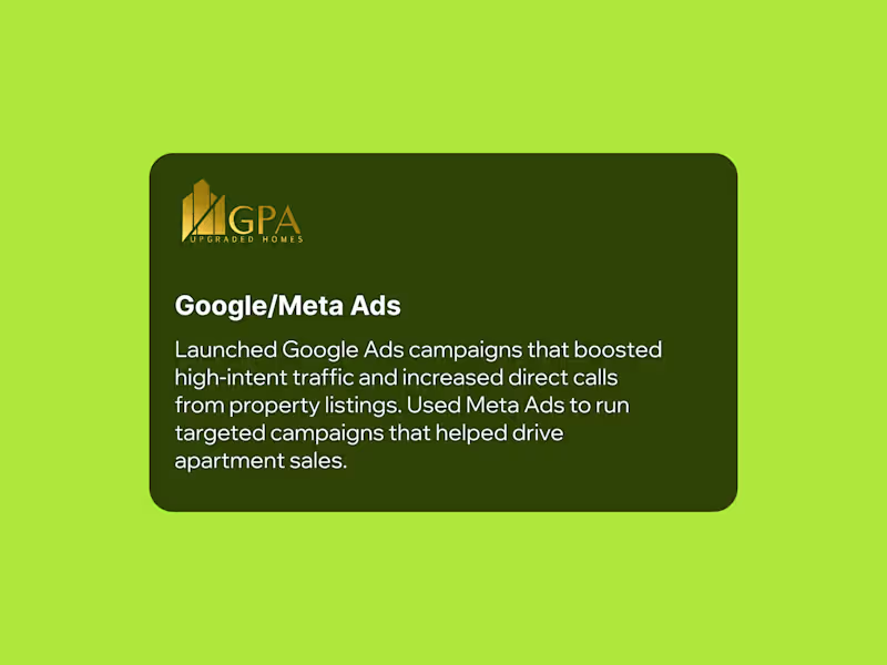 Cover image for Google & Meta Ads for Real Estate Growth