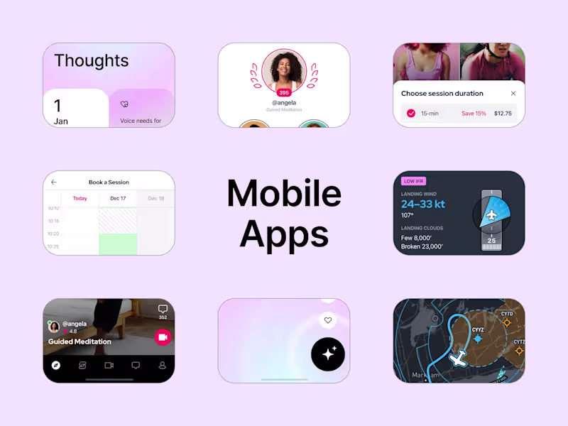 Cover image for 📱 0-1 Product Design - Mobile Apps - Retainer