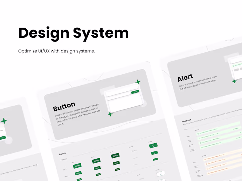 Cover image for Design System for Website